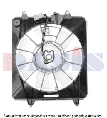 AKS DASIS Ventilaator,mootorijahutus 108051N